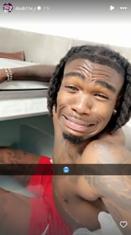 Rashee Rice's selfie on Instagram/@doub11e_r